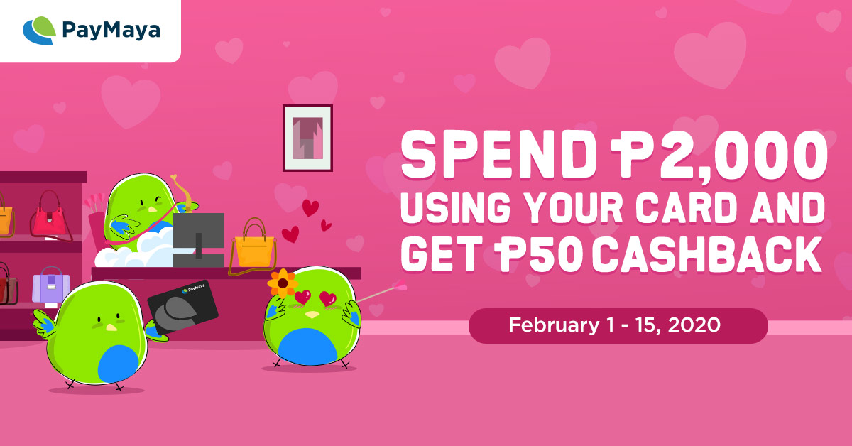 Shop with your PayMaya card to get P50 | PayMaya Deals