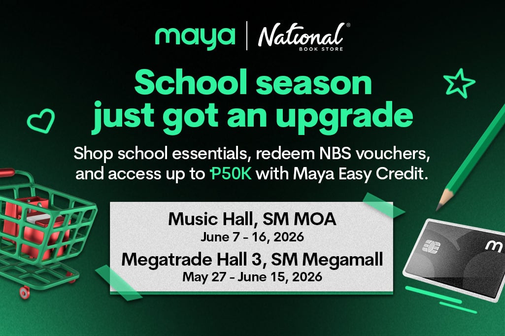 Maya X National Bookstore