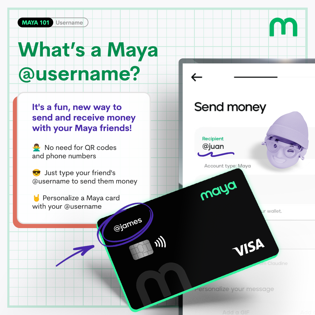 How to create and use a Maya @username