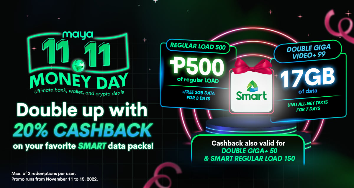 Celebrate the biggest 11.11 sale with Smart in Maya!