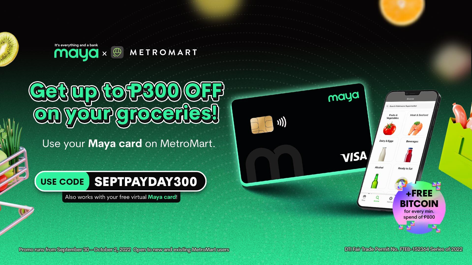 MetroMart September Payday Promo