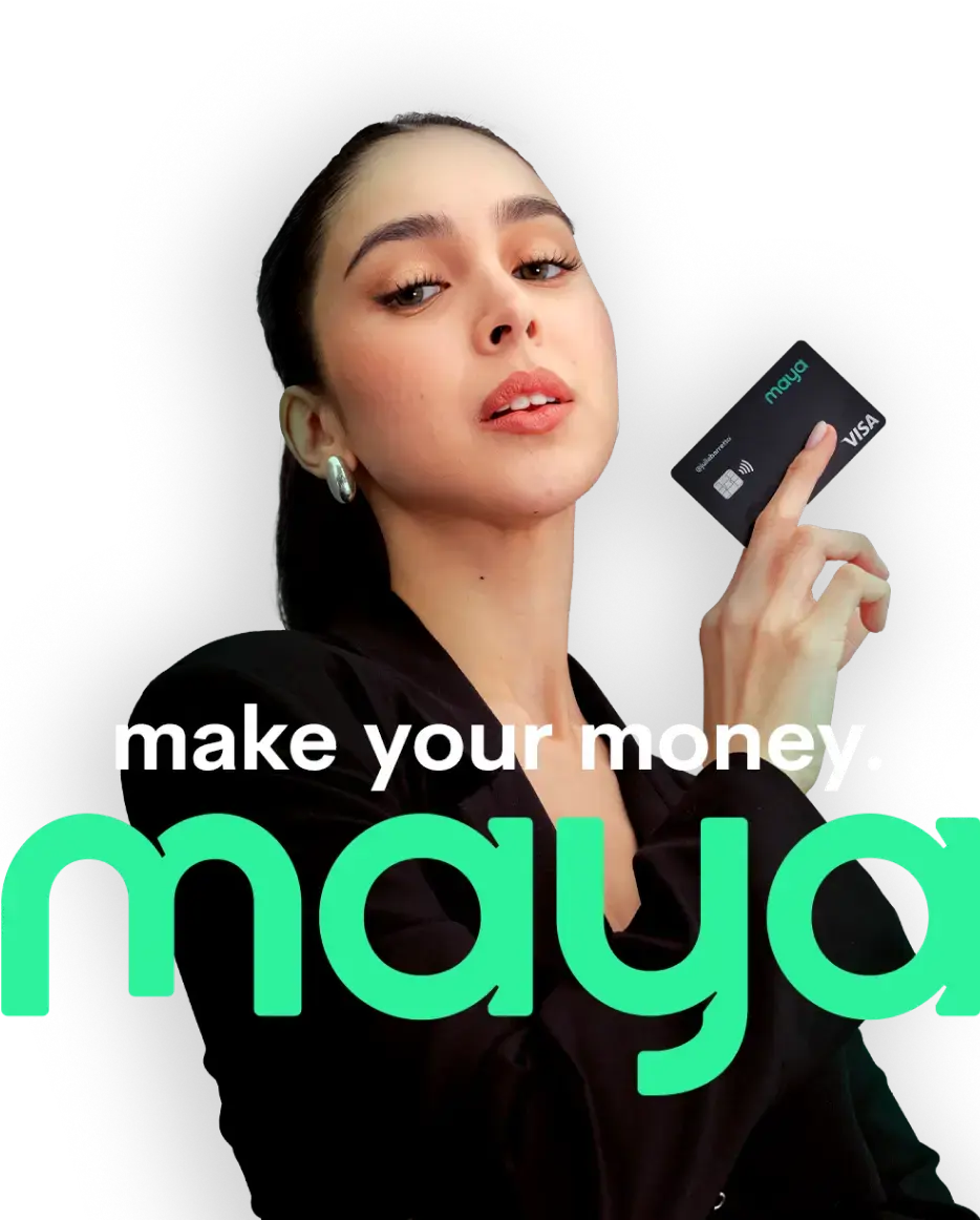 Julia holding Maya card