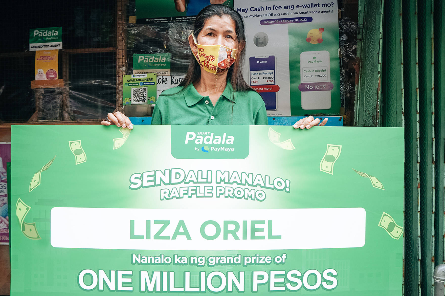 Lucky Smart Padala customers took home more than P3 million worth of prizes from the SENDali Manalo Raffle Promo