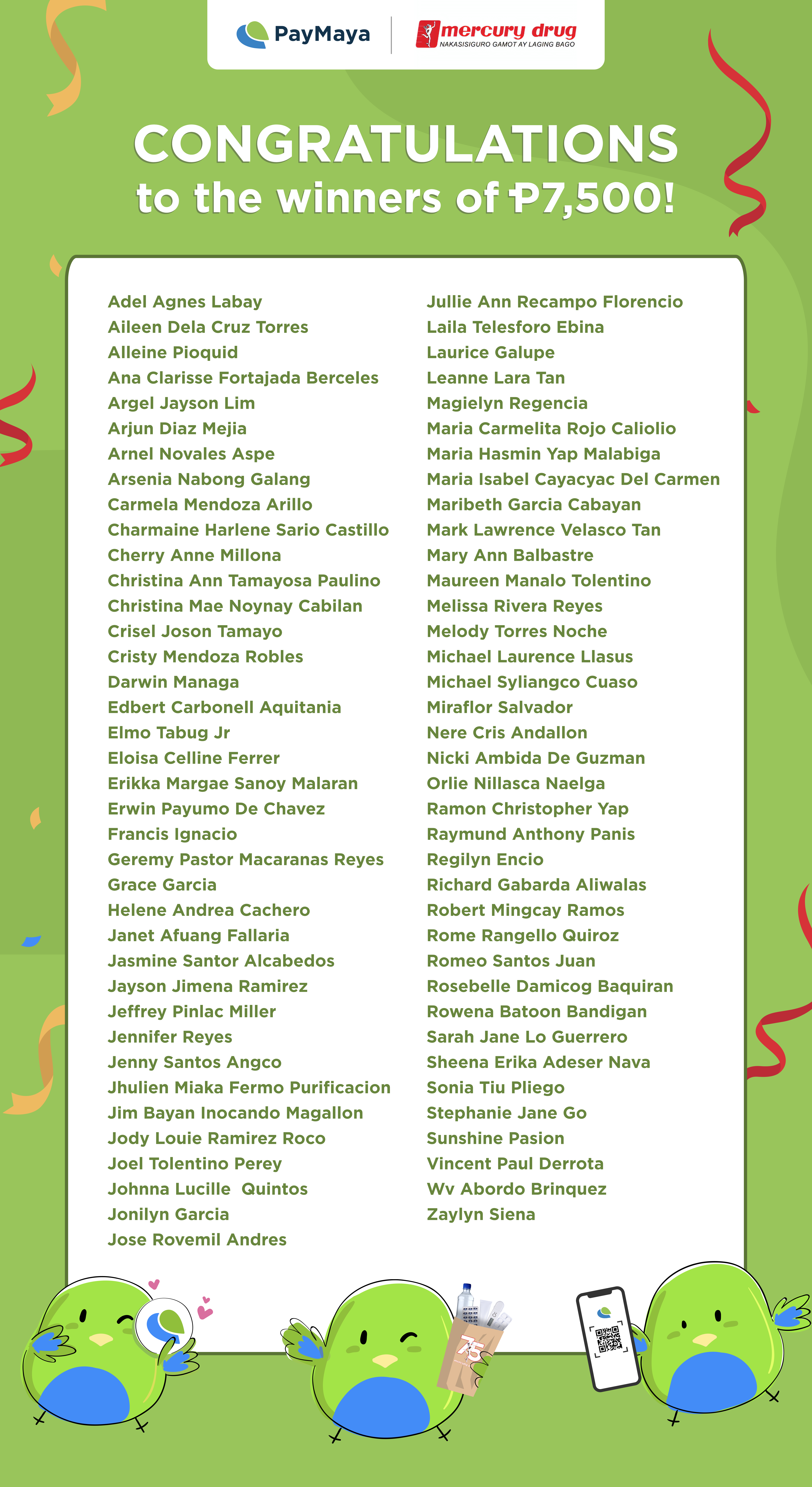 MercuryDrug75th_winners