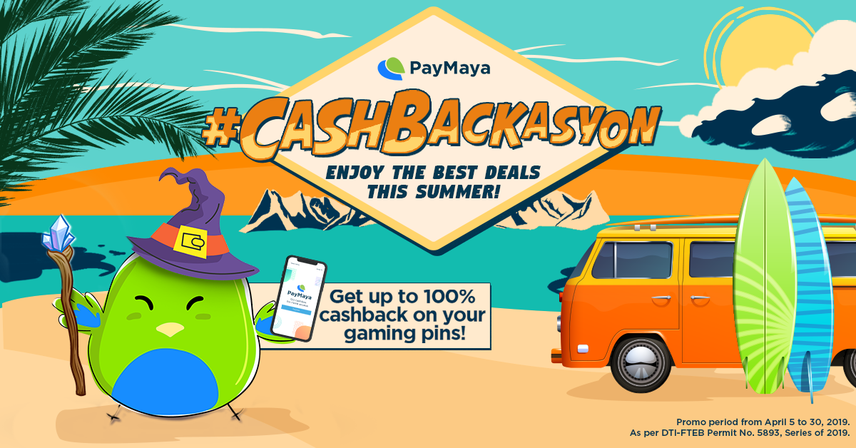 PayMaya Shop Gaming Pins April 2019