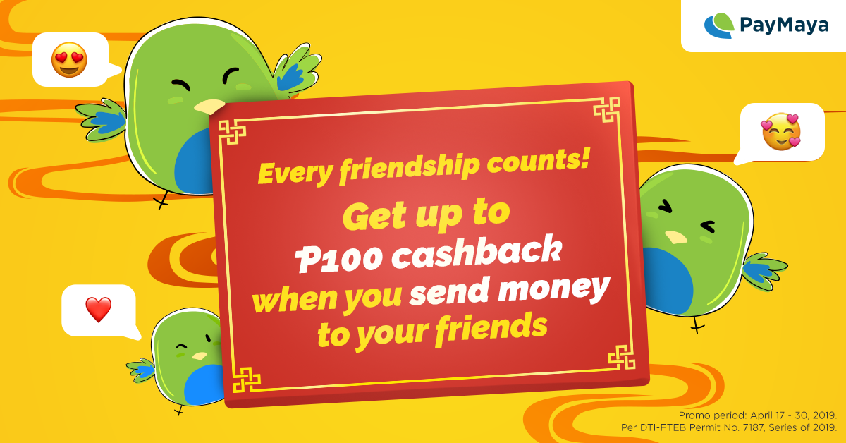 PayMaya Spend Money April 2019 Promo