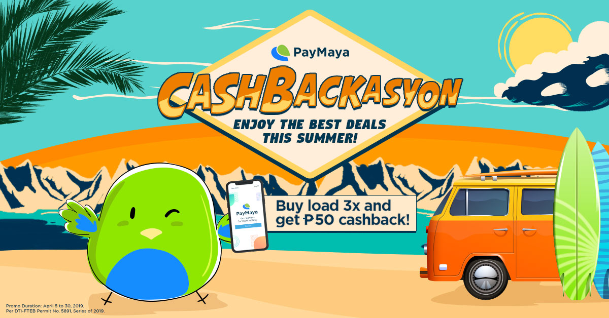 PayMaya Buy Load Omnibus April 2019