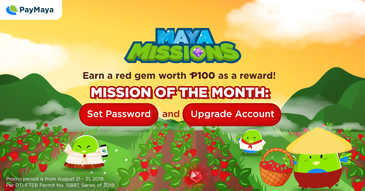 PayMaya Bird farming strawberries