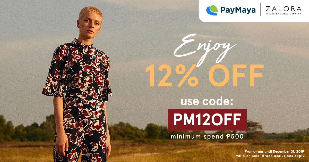 Zalora 12% off