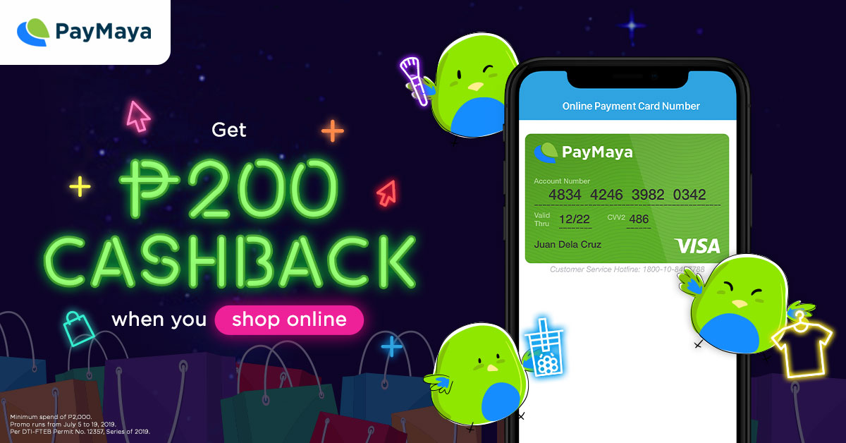 PayMaya POS Online Shopping July 2019
