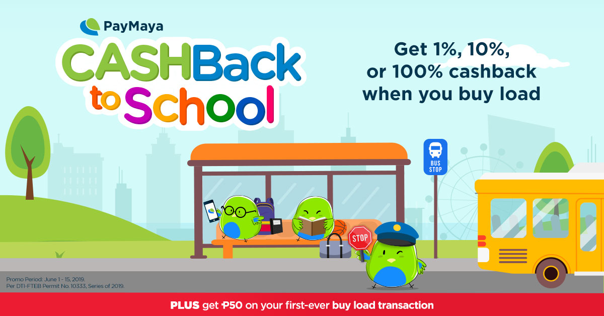PayMaya Buy Load June 2019