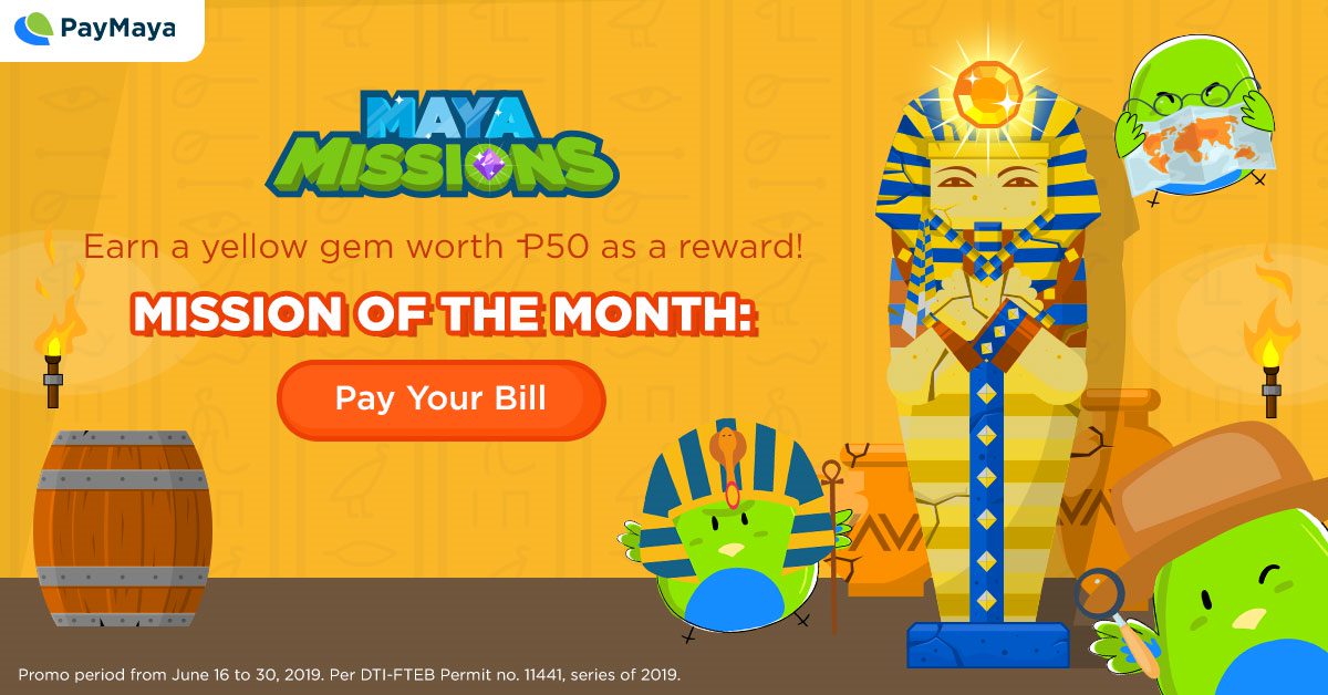 PayMaya CRO Bills Pay June 2019