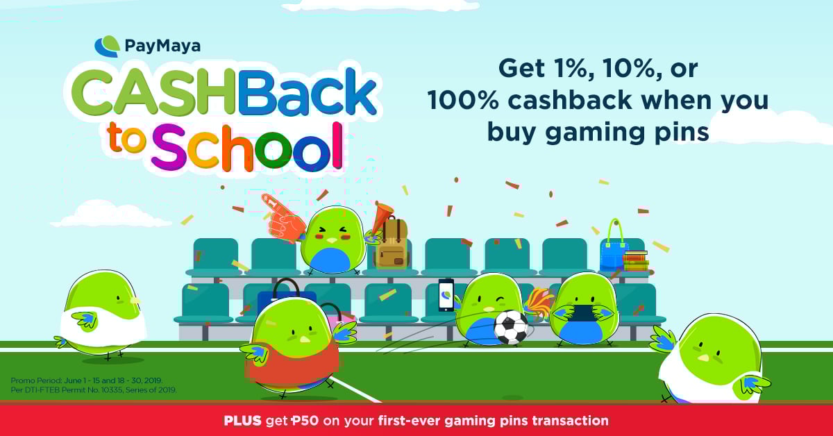 PayMaya Gaming Pins June 2019