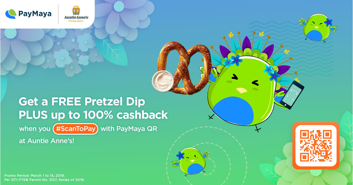 PayMaya Panagbenga Auntie Annes March Promo