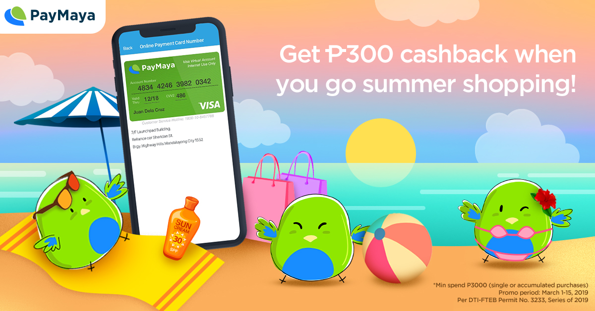 PayMaya Shop Online - Shopping MARCH PROMO