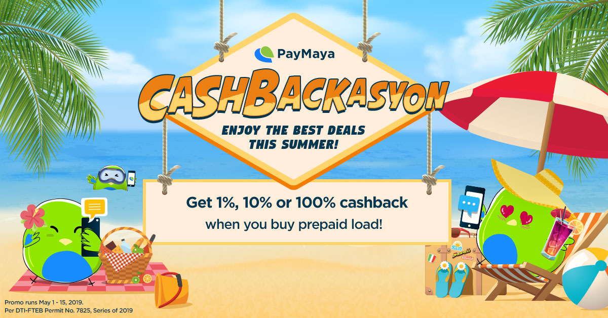 PayMaya Buy Load May 2019 Promo