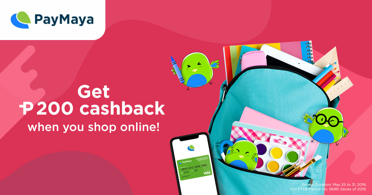 PayMaya Online Shopping May 2019