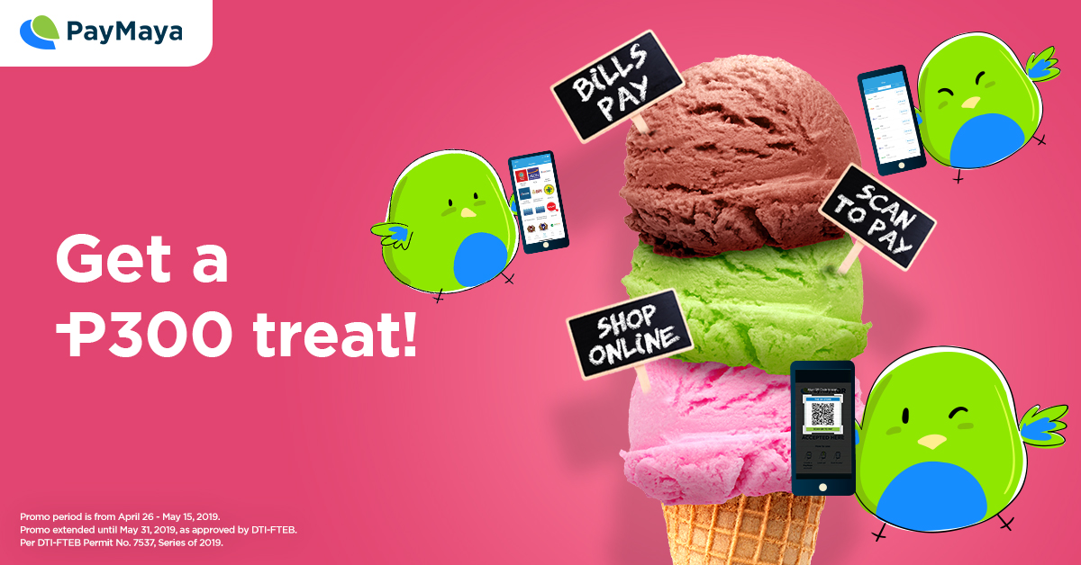 PayMaya Triple Use CasevExtension May 2019 Promo