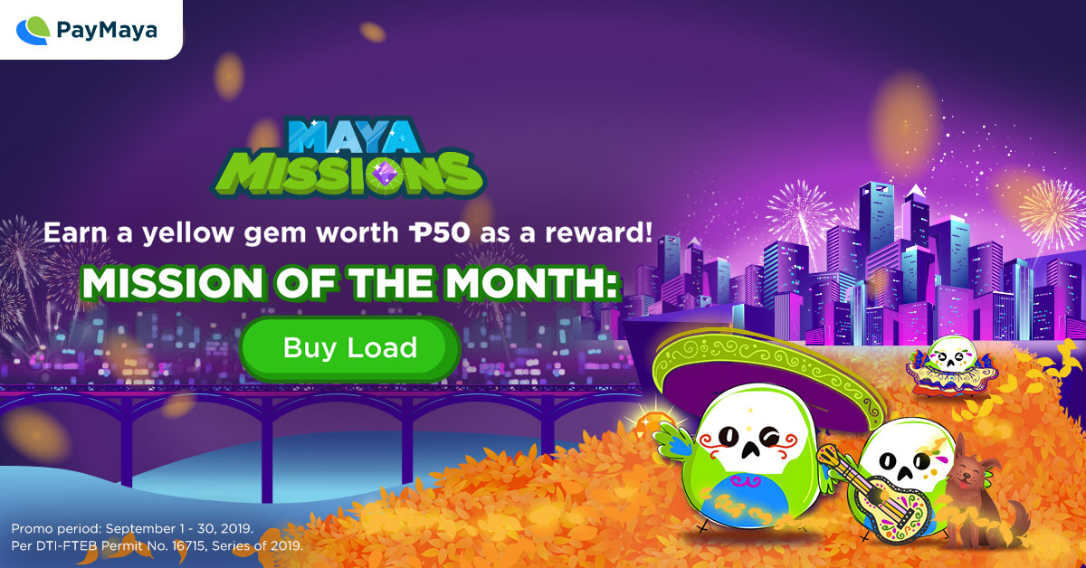 Buy Load September Maya Mission