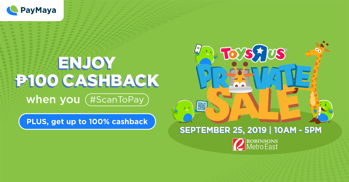 Robinsons Metro East - Toys R Us Private Sale | PayMaya Deals