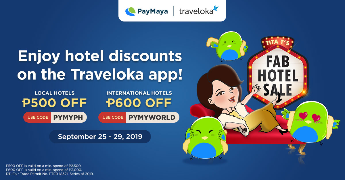 Traveloka Coupon Codes - PayMaya Deals
