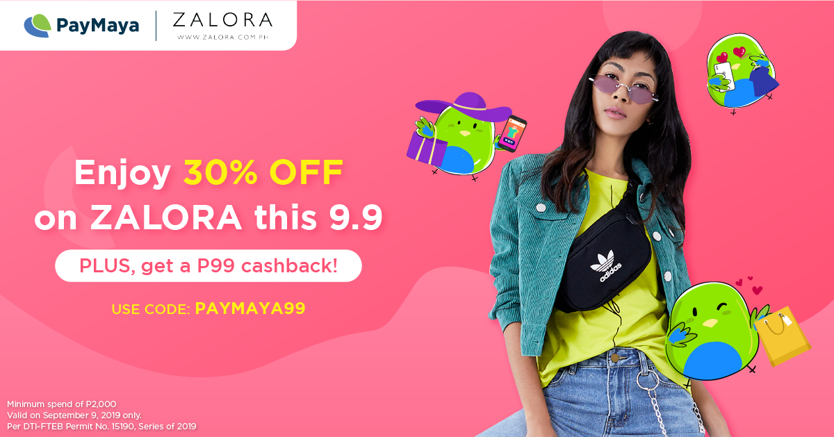 ZALORA 9.9 Promo - PayMaya Deals