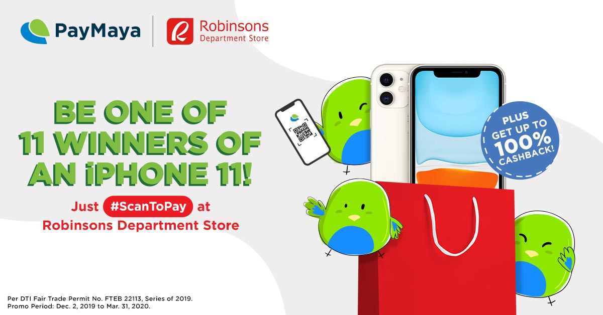 Robinsons Department Store - PayMaya Deals