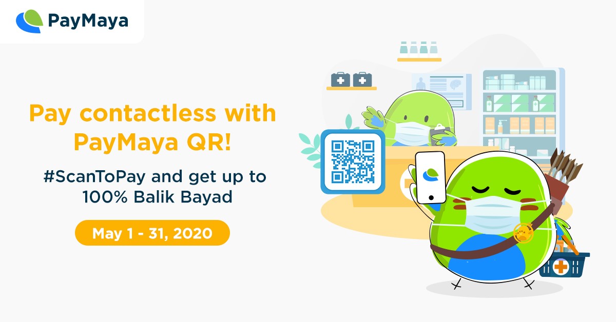 Get up to 100_ cashback when you _ScanToPay with PayMaya - PayMaya Deals