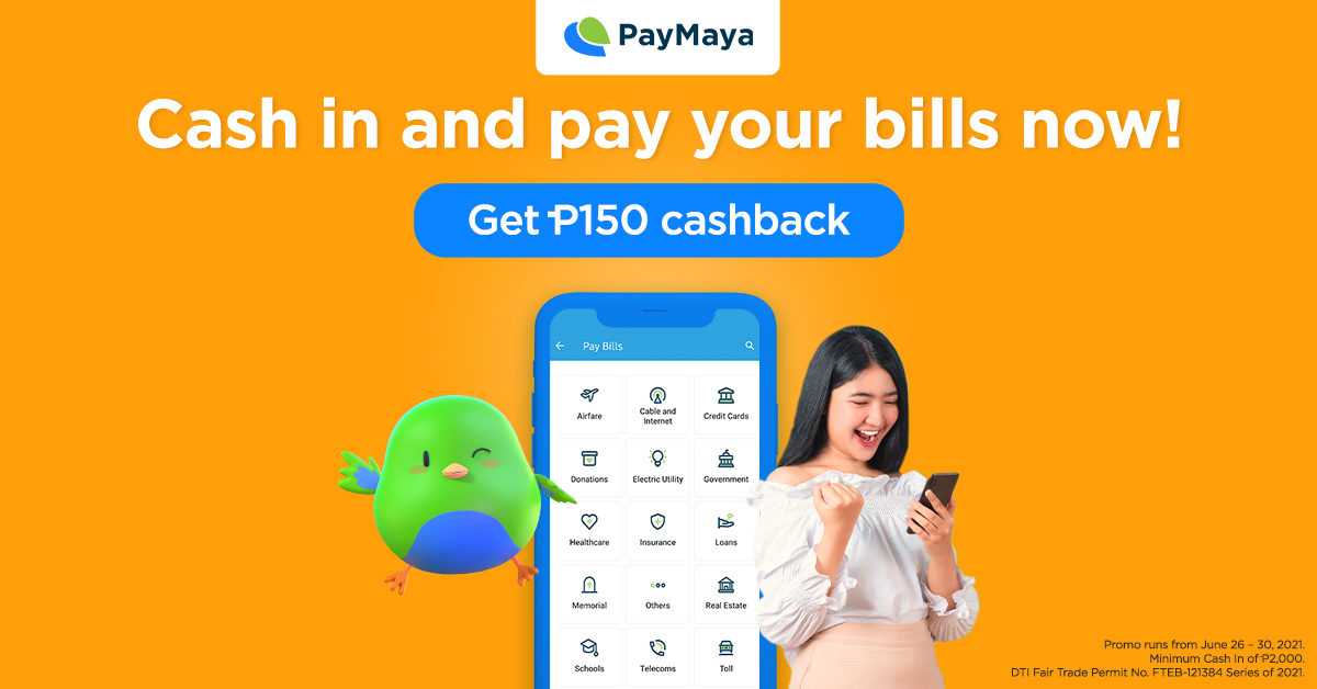 Lady in white shoulder less dress happy holding a phone beside a mobile phone and a Maya bird floating around