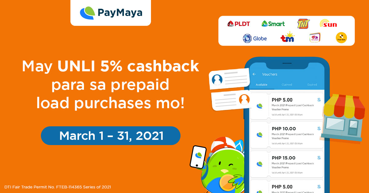 PayMaya Bird holding a phone beside a big Mobile Phone using 