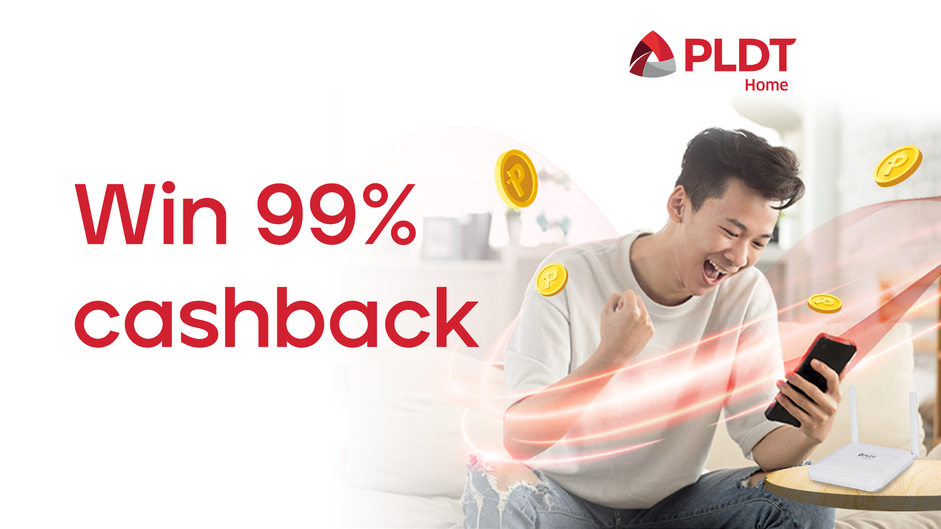 PLDT 99% Cashback