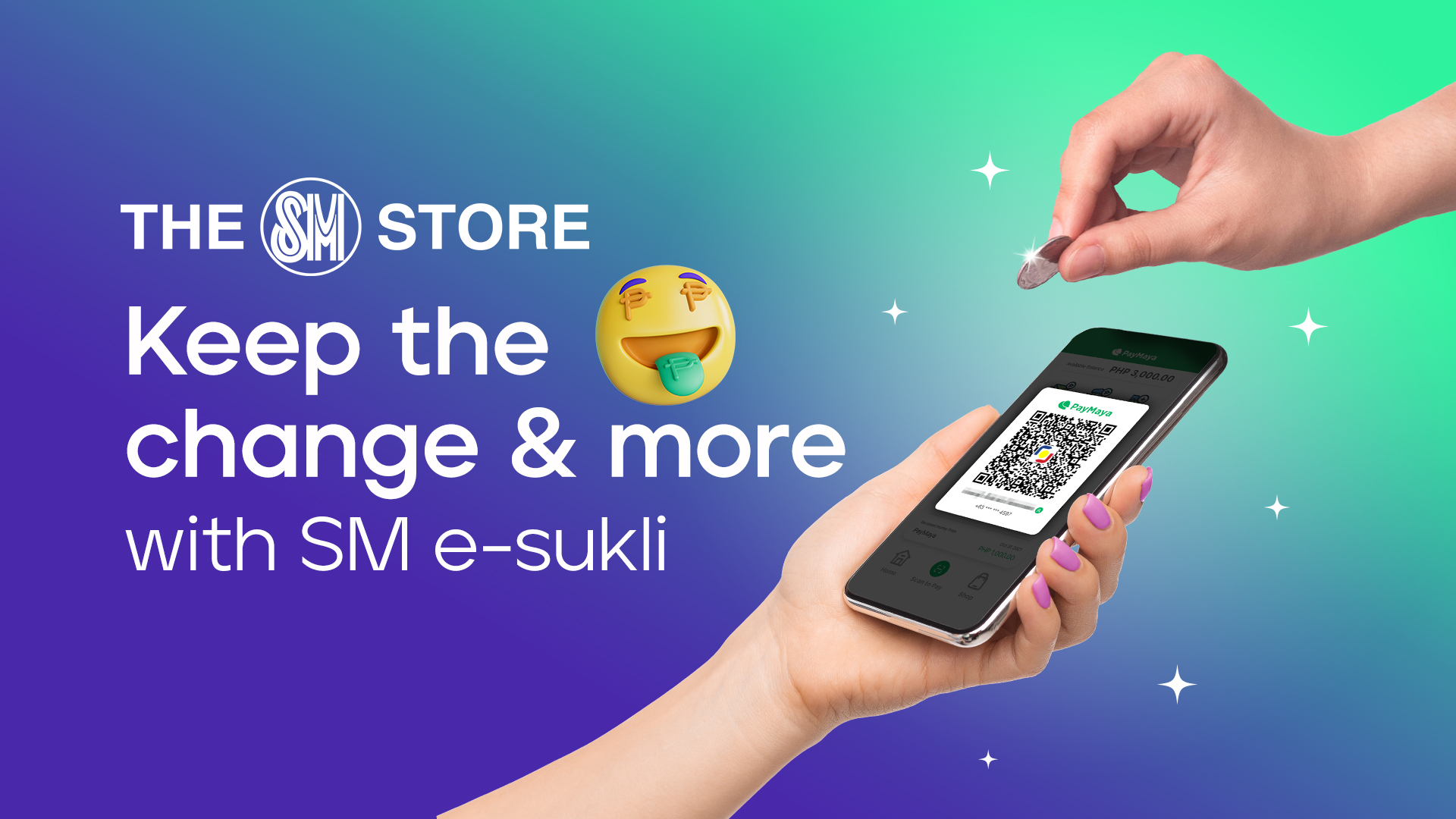 Claim your change via SM E-Sukli and earn bonus sukli of up to +P25