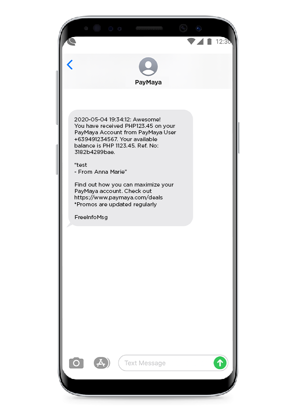 PayMaya Negosyo Send Money