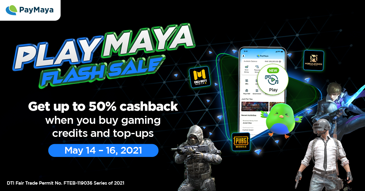 PlayMaya_3Day Sale Raffle Promo_Deals Page
