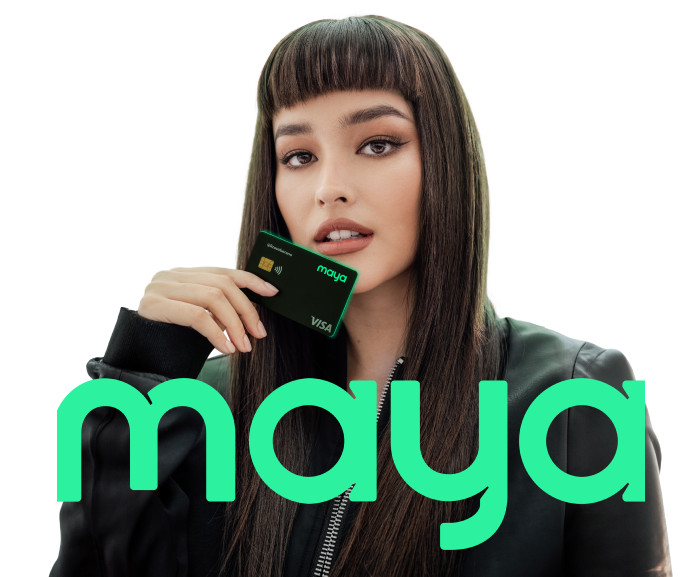 Liza soberano holding Maya card