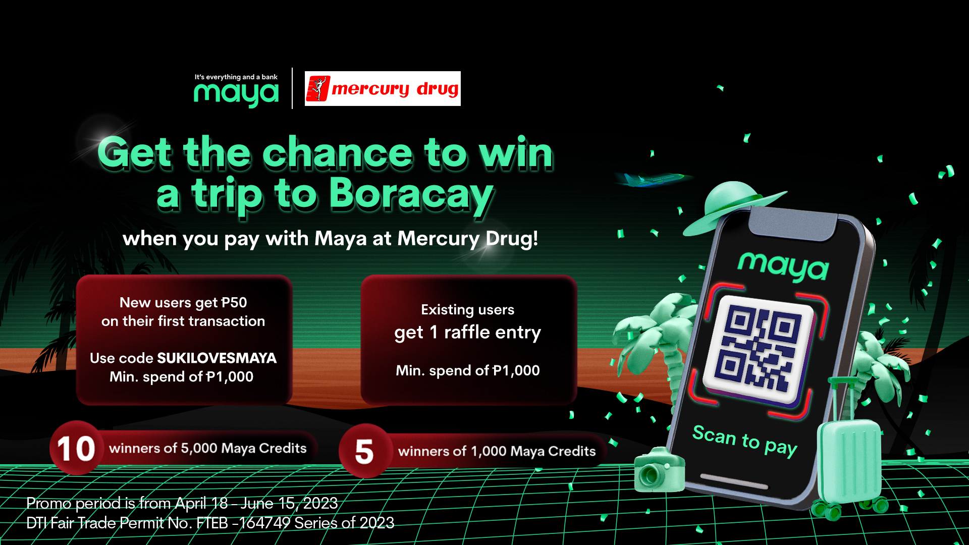 Win trip to Boracay at Mercury Drug!
