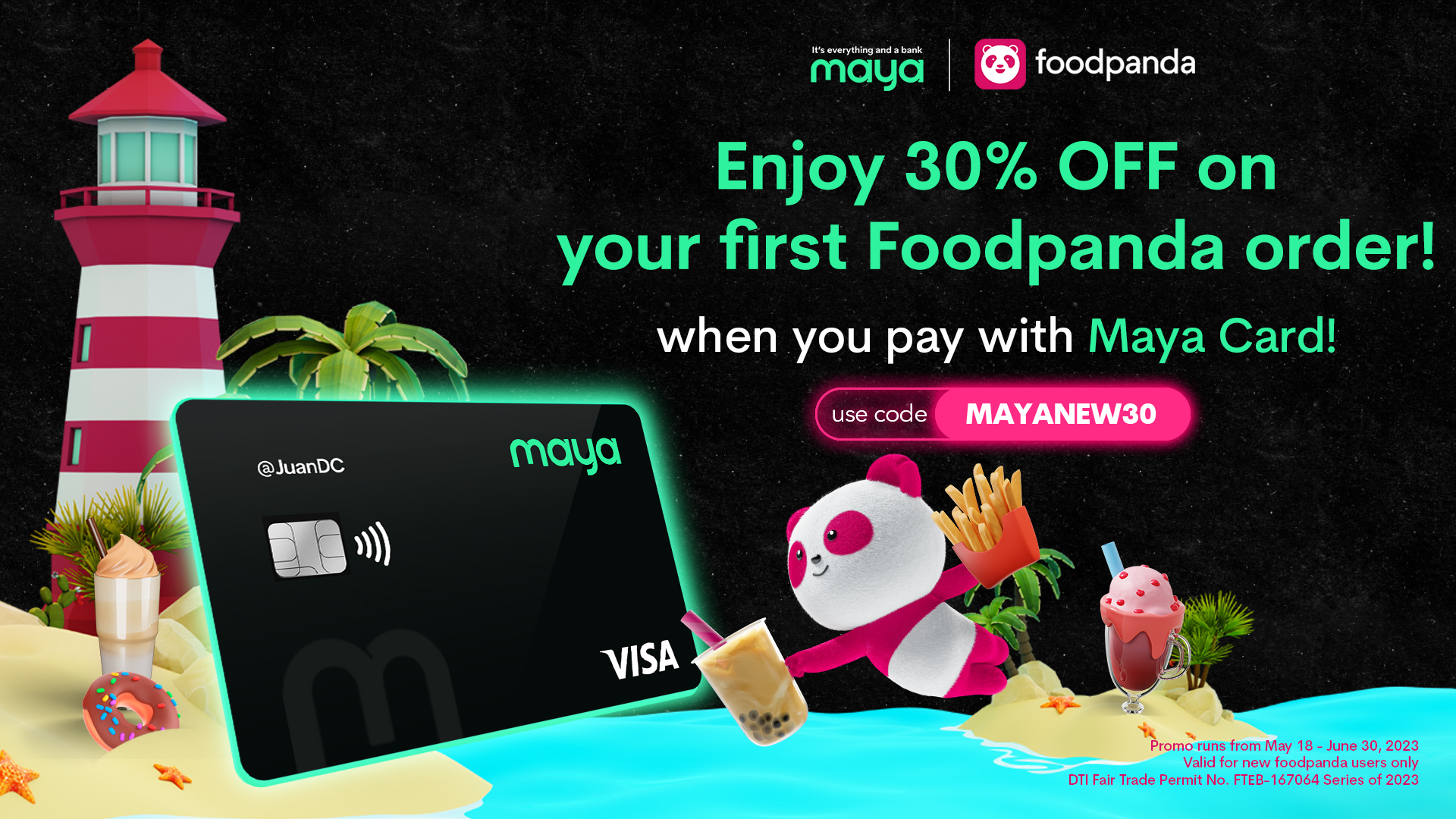 Get 30% OFF on your first Foodpanda order!