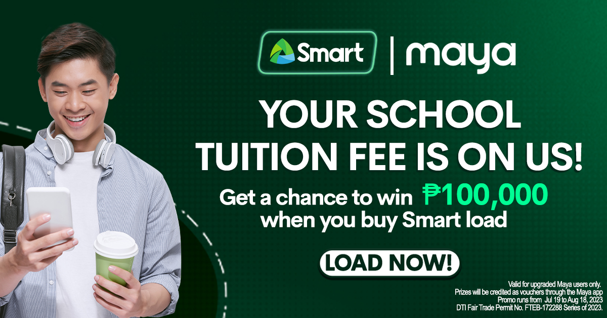 Get a chance to win P100,000 when you buy Smart Load!