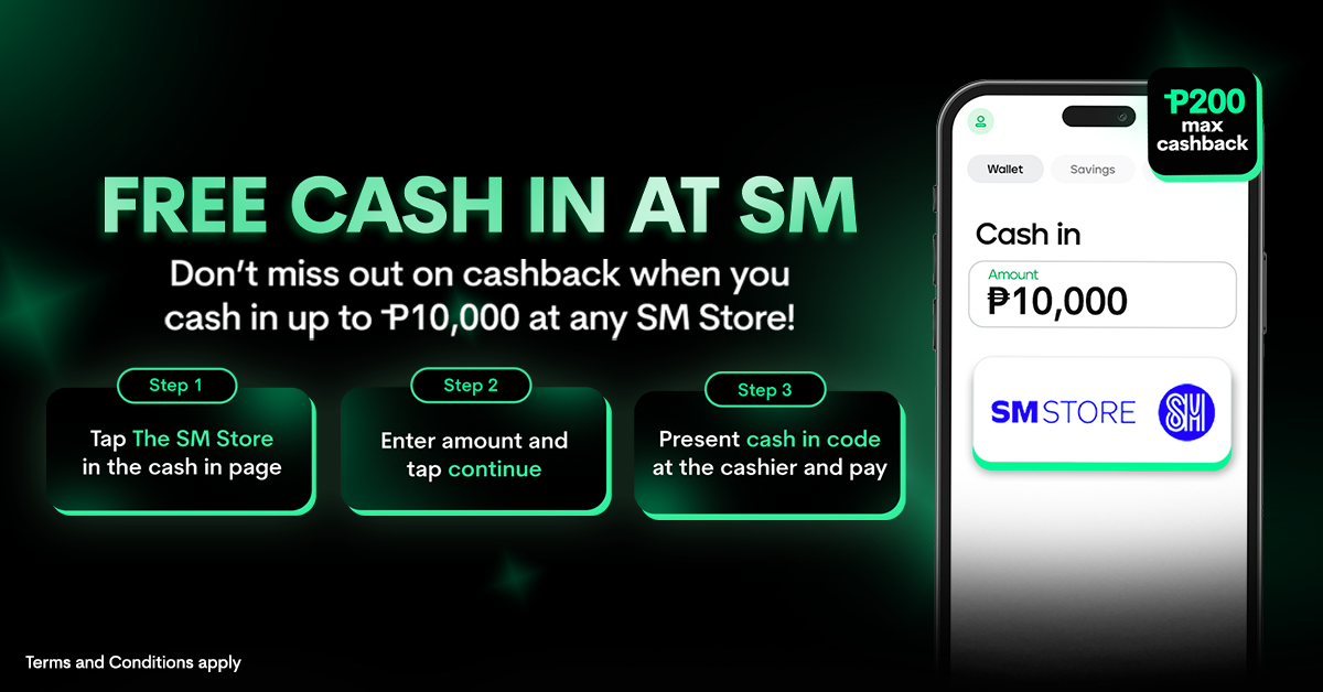 Cash In for Free at SM!
