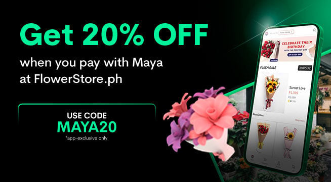 Get up to 20% Off + FREE Shipping on FlowerStore.PH