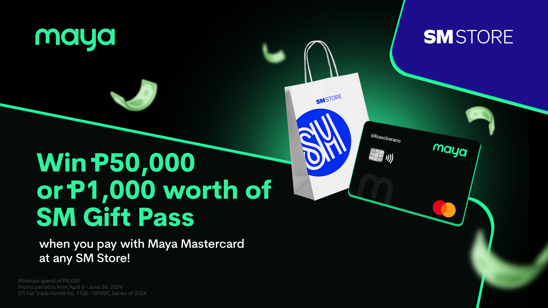 Tap and Go with Maya Mastercard at SM Store!